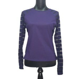 Lou & Grey Navy Long Sleeve Top Size S